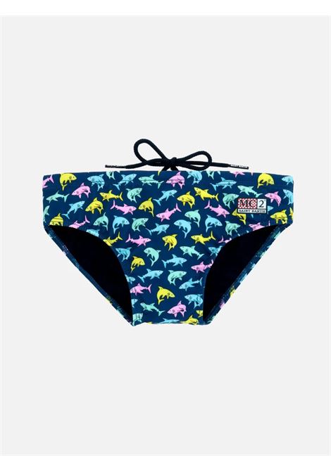 Costume con stampa SAINT BARTH | BIL0001 BILLY00656F SHARK TROUBLE MULTI P61